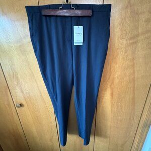 Treeca Full Length Pants in Good Wool Nocturne Navy